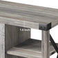 Farmhouse Grey TV Stand for 50-65 Inch Tvs