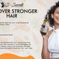 Carrot Hair Growth Oil 2oz, Herbs, Biotin, Essential oils For All Hair