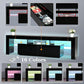 Black TV Stand, 60 65 70 75 Inch Wood TV Stand, High Glossy