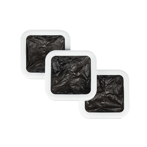 Refill Rings for Smart Kitchen Trash Can Durable Garbage Bag