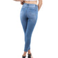 Talus High Waisted Skinny Jeans - Blue
