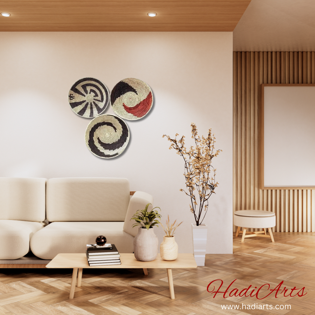 Handmade Woven Wall Décor & Tabletop Accent Set