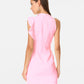 Lesi cocktail dress light pink