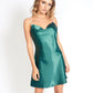 Carlotta Satin Slip Mini Dress