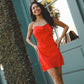 Carlotta Satin Slip Mini Dress