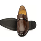 Men's Pure Leather Comfortable & Stylish Shoes(Brown)(UK Size- 8)