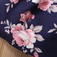 Girl's Lycra Floral Printed Baby Dress 1-2 Years