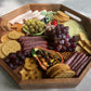 Octagon Wood Charcuterie/Serving Tray 15"