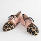 Calf Hair Leather Flat Shoes- Native by Lordess