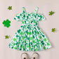 Girl's Lycra Floral Printed Frock Dress for Girls 2-3-YEARS