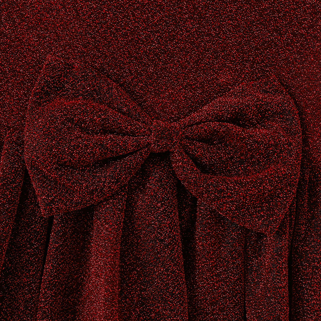 Girl's Korean Zari Lycra Frock Dress for Girls 1-2-YEARS