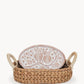Bread Warmer & Basket - Owl Oval