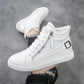 UrbanCore™ – Men’s High-Top Leather Street Sneakers
