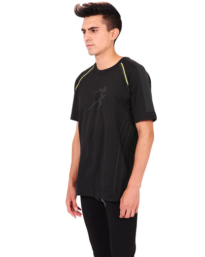 Fiorenza Short Sleeve Shirt - Black [MADE IN ITALY]