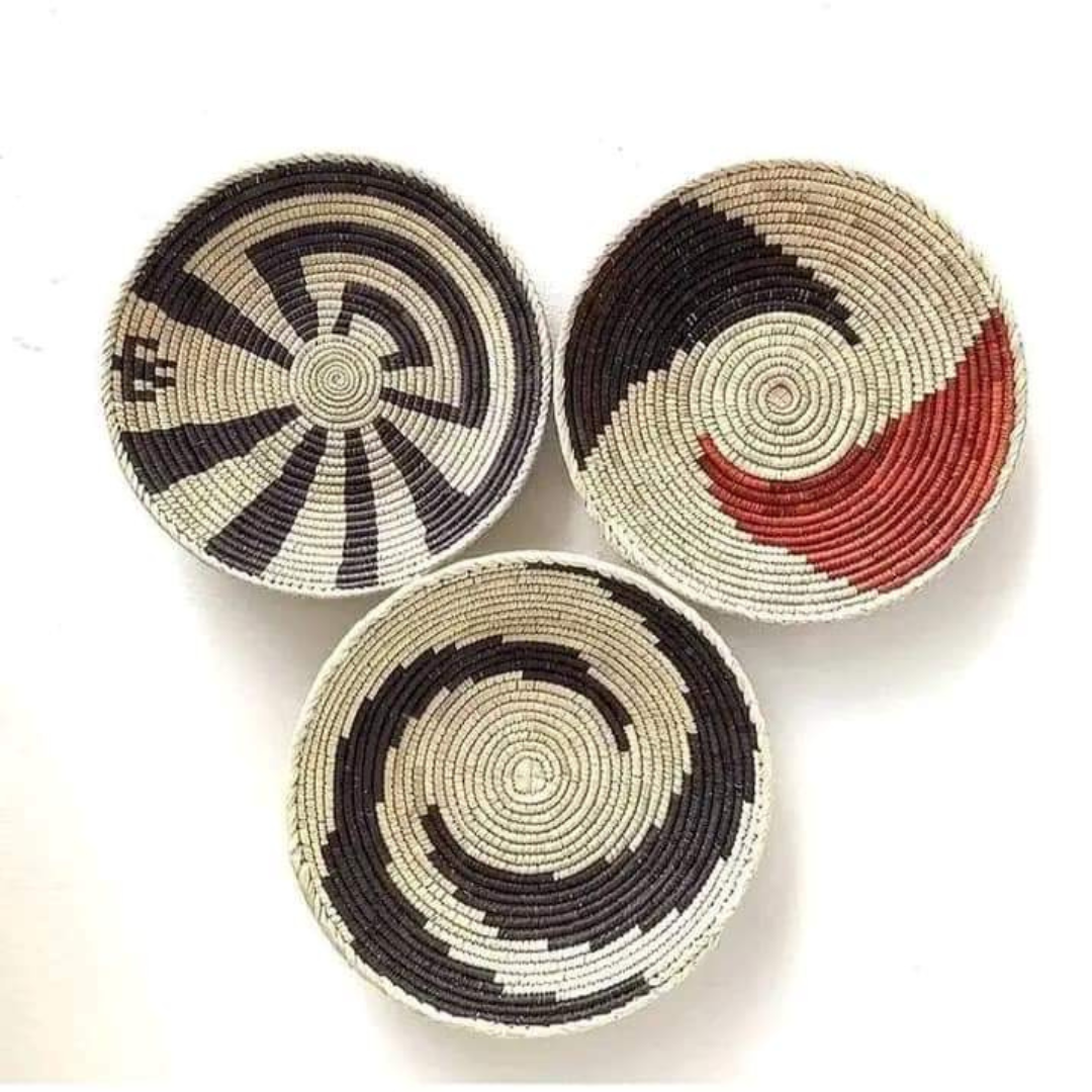 Handmade Woven Wall Décor & Tabletop Accent Set