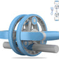 Multifunctional Abdominal Wheel Pull Strap Gym Fitness Training Set