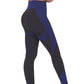 Trois Seamless Legging - Black with Navy
