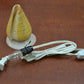 Spotted Orange Cone Sea Shell Table Lamp