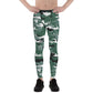 Earth Green Camo Leggings for Men