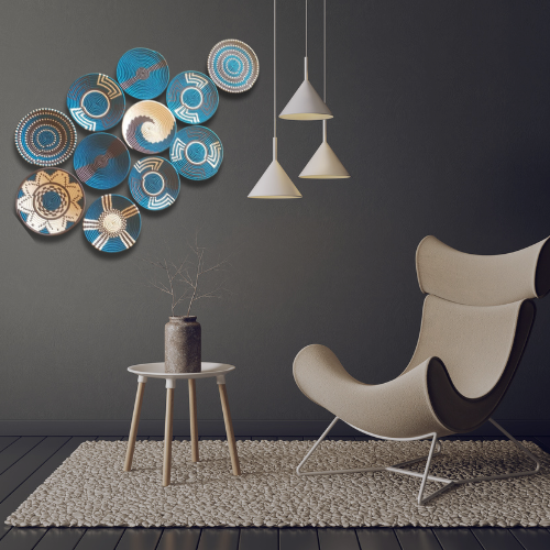 Boho Decor Sets Handwoven Bohemian Wall Hanging Decor Set