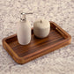 Medium Rectangular Serving Tray - Solid Bottom