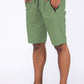 HEATHERED COTTON SHORTS