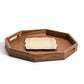 Octagon Wood Charcuterie/Serving Tray 17"