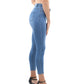 Talus High Waisted Skinny Jeans - Blue