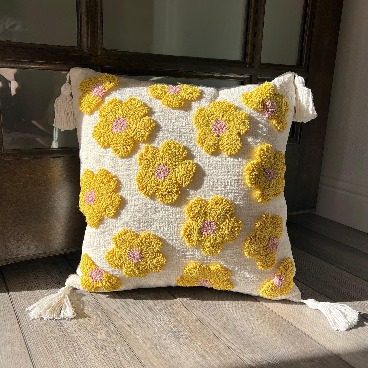 Spring Throw Pillow Cover