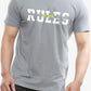 Rules - Tower Grey Funky Men's Half Sleeve T Shirt