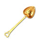 Heart Shaped Tea Infuser Silver or Gold