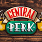 Central Perk Handmade Wooden Sign Friends Tv Show Kitchen Decor Gift