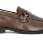 Men's Pure Leather Comfortable & Stylish Shoes(Brown)(UK Size- 8)