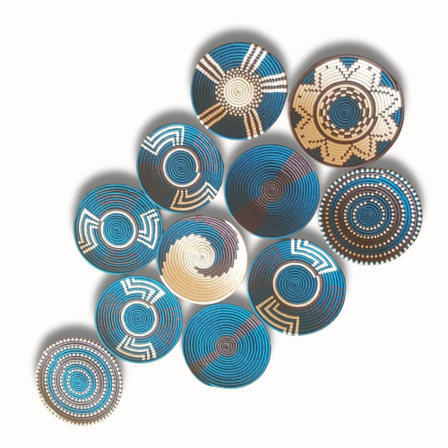 Handwoven Bohemian Wall Hanging Decor Set