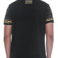 Italian Print Collared Polo Shirt