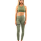Huntington Set - Leggings & Sports Bra - Olive Green