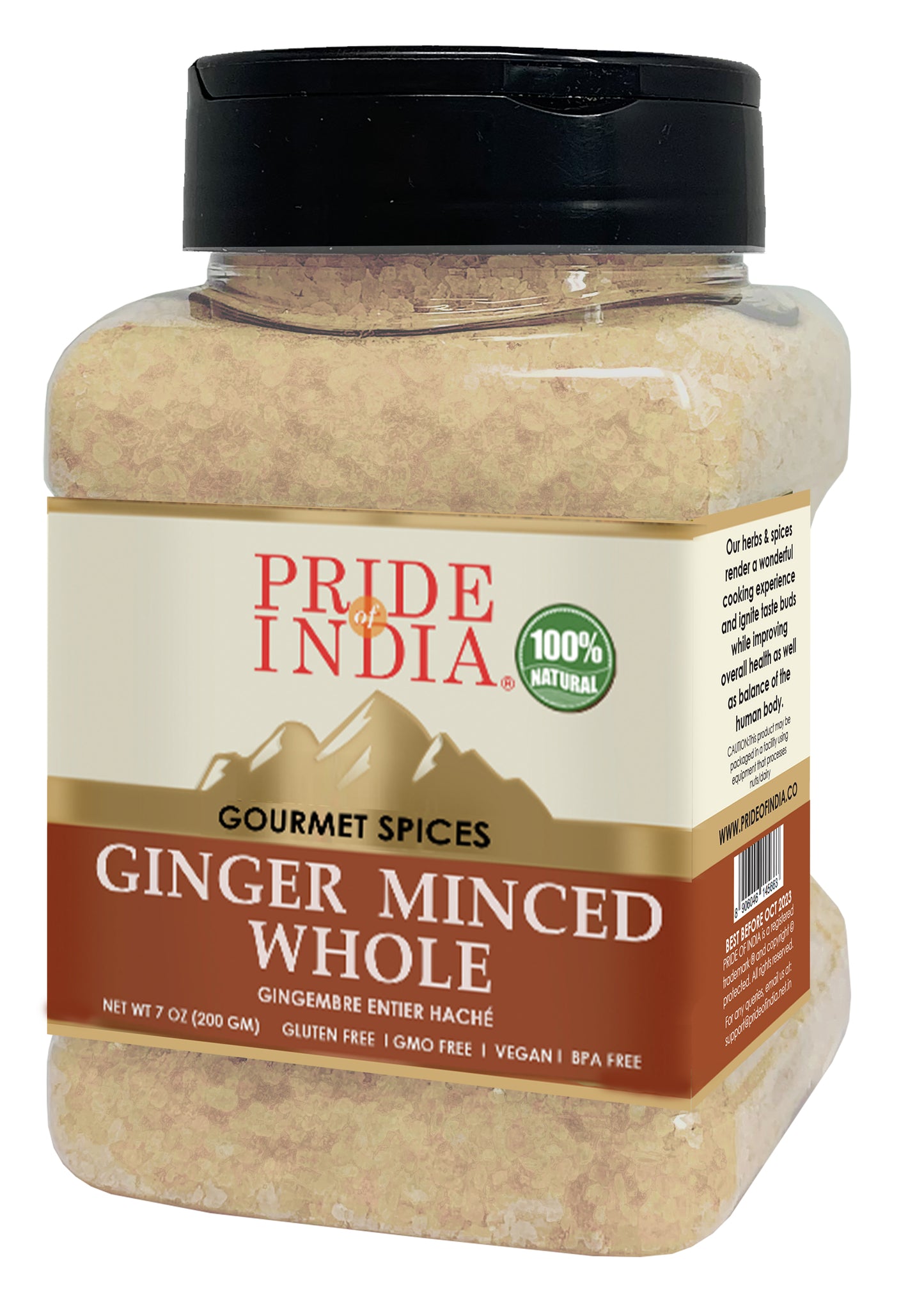 Ginger Minced Whole - 7 oz