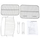 Portable Charcoal Grill BBQ and Smoker with Lid Folding Tabletop Grill