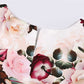 Girl's Satin Floral Printed Frock 5-6-YEARS