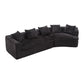Boucle Sofa 3 Seater for Living Room Oversized Comfy Sofa unique