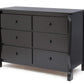 Universal 6-Drawer Dresser, Greenguard Gold Certified