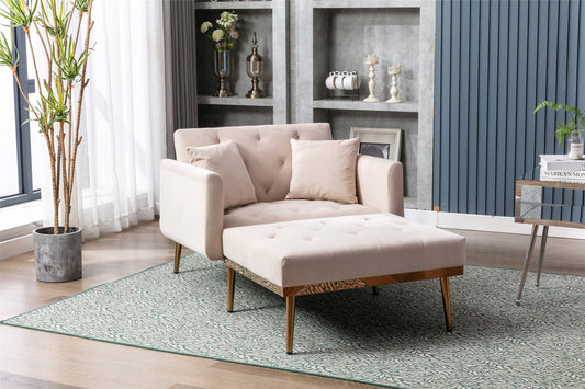 fashionable and classic style chaise lounge chair / accent chair for