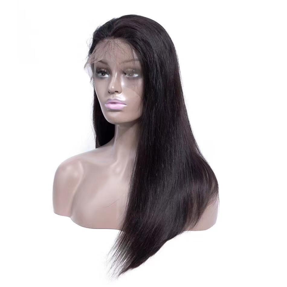 Transparent 13x1x6 Straight 13x4x1 T part Lace Frontal Human Hair Wigs - Walbiz.com