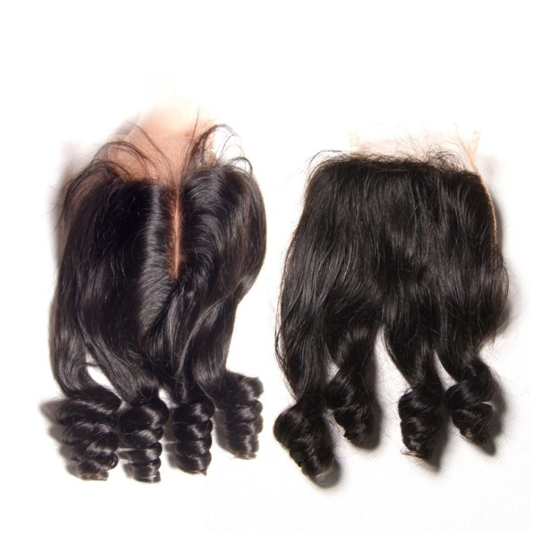 10A Grade Brazilian 3/4 Funmi Hair Human Hair bundles with 4x4 Closure - Walbiz.com