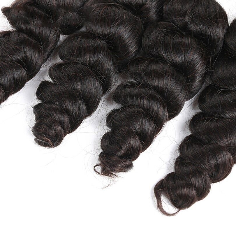 Loose Wave Human Hair i Tip Microlinks Bulk Braiding Human Hair Bundle