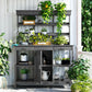 66'' Large Outdoor Farmhouse Wooden Potting Bench Table, Garden