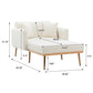 fashionable and classic style chaise lounge chair / accent chair for