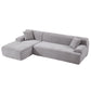 Modern Large L-Shape Modular Sectional Sofa for Living Room, Bedroom,