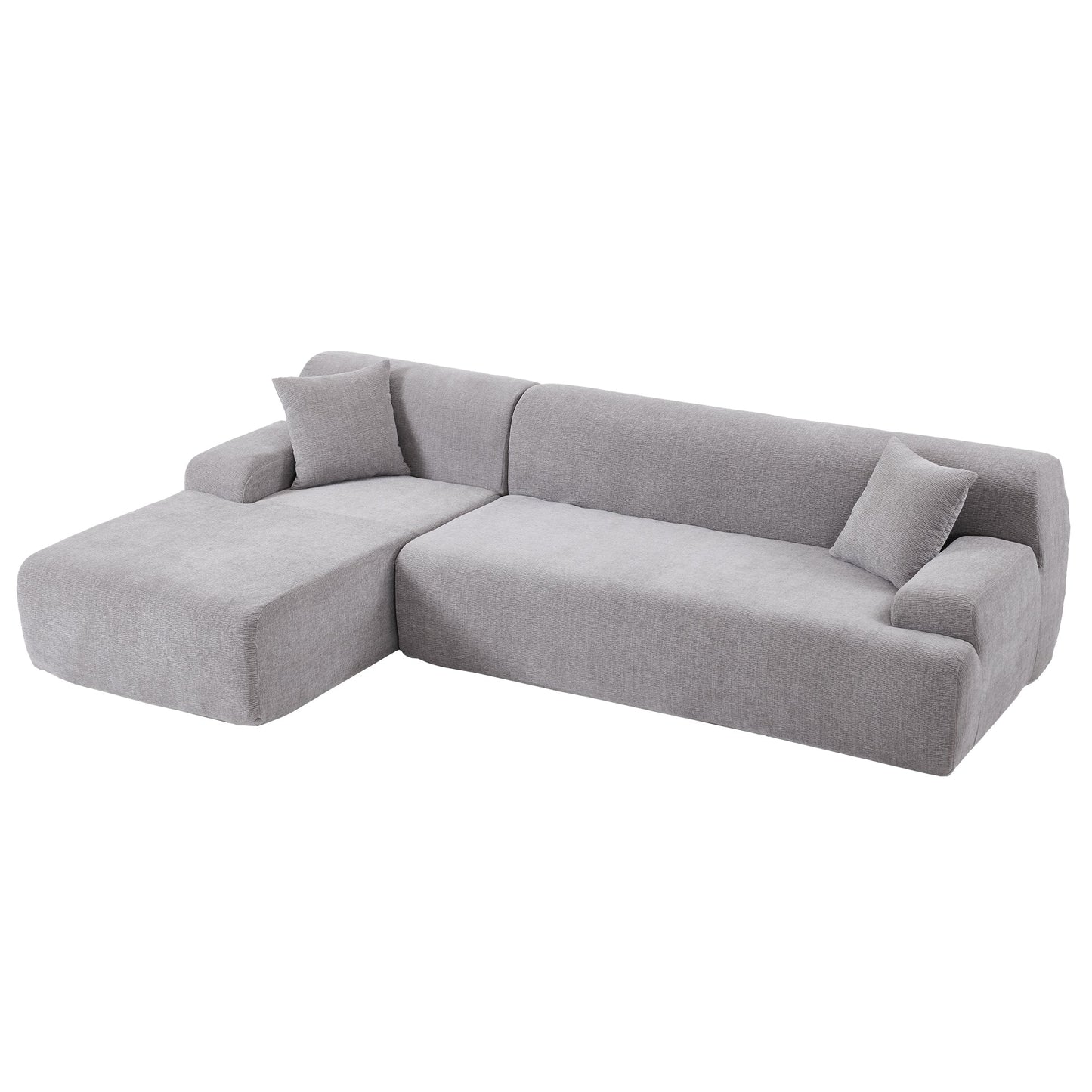 Modern Large L-Shape Modular Sectional Sofa for Living Room, Bedroom,