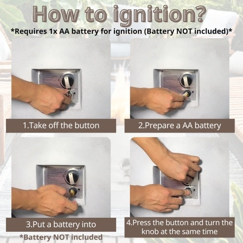 Outdoor Propane Fire Pit Table,Compact Streamlined Modern
